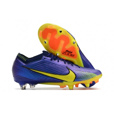 Nike Air Zoom Mercurial Vapor 15 Elite SG Purple Yellow