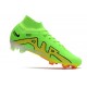 Nike Air Zoom Mercurial Superfly IX Elite FG Green Yellow