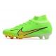 Nike Air Zoom Mercurial Superfly IX Elite FG Green Yellow