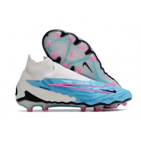 Nike Phantom GX Elite DF FG Baltic Blue Pink Blast White Laser Blue