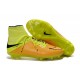 New Neymar Nike Hypervenom Phantom 2 FG Football Boots Leather Yellow Black