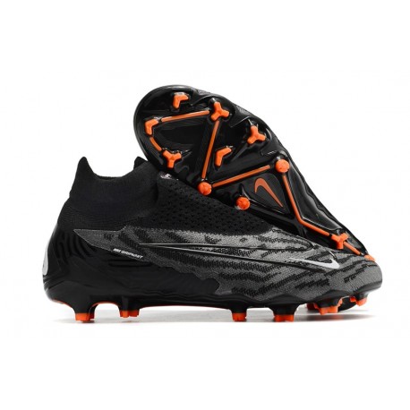 Nike Phantom GX Elite DF FG Boot Black Summit White Dk Smoke Grey