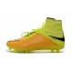 New Neymar Nike Hypervenom Phantom 2 FG Football Boots Leather Yellow Black