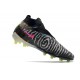 Nike Phantom GX Elite DF FG Boot Black Volt White Blue Glow