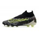 Nike Phantom GX Elite DF FG Boot Black Volt White Blue Glow