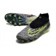 Nike Phantom GX Elite DF FG Boot Black Volt White Blue Glow