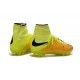 New Neymar Nike Hypervenom Phantom 2 FG Football Boots Leather Yellow Black