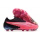 Nike Phantom GX Elite FG Soccer Shoes Pink Black White