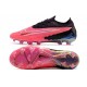 Nike Phantom GX Elite FG Soccer Shoes Pink Black White