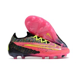 Nike Phantom GX Elite FG Soccer Shoes Pink Black Volt