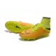 New Neymar Nike Hypervenom Phantom 2 FG Football Boots Leather Yellow Black