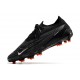 Nike Phantom GX Elite FG Soccer Shoes Black Summit White Dk Smoke Grey