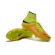 New Neymar Nike Hypervenom Phantom 2 FG Football Boots Leather Yellow Black