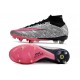Nike Air Zoom Mercurial Superfly IX Elite SG Metallic Silver Pink Blast 