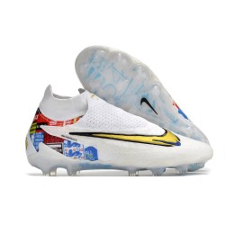 Nike Phantom GX Elite Fusion DF FG Link White Gold