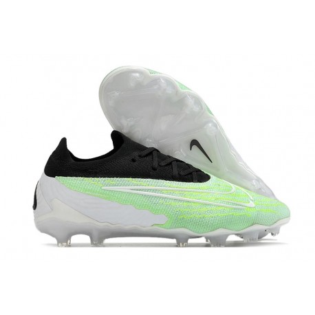 Nike Phantom GX Elite FG Soccer Shoes Green White Black
