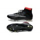 Nike Mercurial Superfly IV FG Mens Football Shoes Black White Red