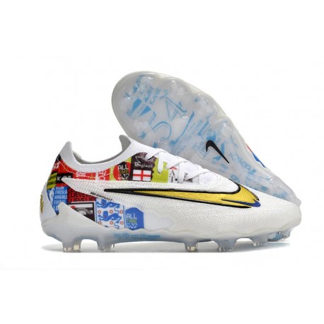 Nike Gripknit Phantom GX Elite FG White Color