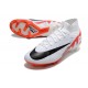 Nike Air Zoom Mercurial Superfly IX Elite FG White Bright Crimson Black