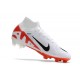 Nike Air Zoom Mercurial Superfly IX Elite FG White Bright Crimson Black