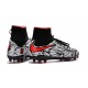 Nike Hypervenom Phantom II FG 2016 Mens Soccer Shoes Black Red White