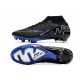 Nike Air Zoom Mercurial Superfly IX Elite FG Black Chrome Hyper Royal