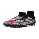 Nike Hypervenom Phantom II FG 2016 Mens Soccer Shoes Black Red White