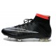 Nike Mercurial Superfly IV FG Mens Football Shoes Black White Red