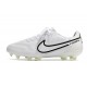 Nike Tiempo Legend IX Elite FG Boots White Black