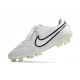 Nike Tiempo Legend IX Elite FG Boots White Black