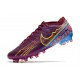 Nike Zoom Mercurial Vapor XV Elite AG KM Dark Beetroot Mtlc Vivid Gold
