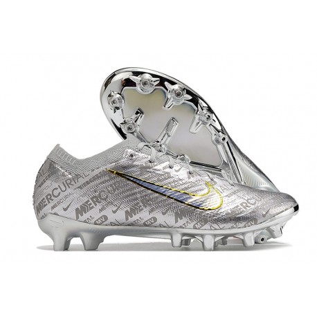 Nike Zoom Mercurial Vapor XV Elite AG Silver