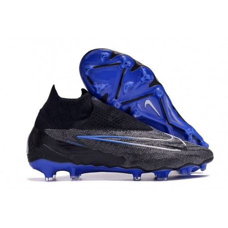Nike Phantom GX Elite Fusion DF FG Link Black Chrome Hyper Royal