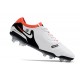 Nike Tiempo Legend X Elite FG White Black Bright Crimson