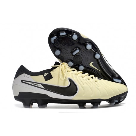Nike Tiempo Legend X Elite FG Beige Black