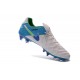 Nike Tiempo Legend VI K-leather ACC FG Soccer Boots White Blue