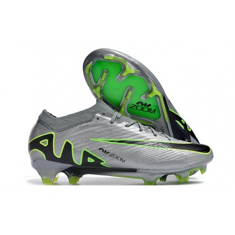 Nike Zoom Mercurial Vapor 15 Elite XXV FG Grey Green Black