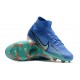 Nike Mercurial Superfly 7 Elite FG New Cleat Blue Hero White Obsidian
