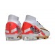 Nike Zoom Mercurial Superfly 9 Elite FG White Gold Red