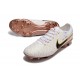 Nike Tiempo Legend VII FG K-leather Soccer Cleats White Golden