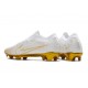 Nike Mercurial Vapor 12 Elite FG Soccer Boot White Gold