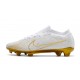 Nike Mercurial Vapor 12 Elite FG Soccer Boot White Gold