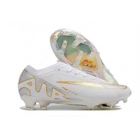 Nike Zoom Mercurial Vapor 15 Elite XXV FG White Golden Silver