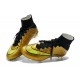 Nike Mercurial Superfly IV FG Mens Football Shoes Golden Volt