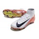 Nike Zoom Mercurial Superfly 10 Elite FG Cleats White Orange Black