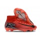 Nike Zoom Mercurial Superfly 10 Elite FG Soccer Cleats Red Black