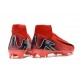 Nike Zoom Mercurial Superfly 10 Elite FG Soccer Cleats Red Black