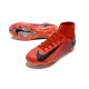 Nike Zoom Mercurial Superfly 10 Elite FG Soccer Cleats Red Black