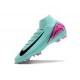 Nike Zoom Mercurial Superfly 10 Elite FG Soccer Cleats Cyan Black