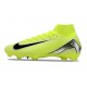 Nike Zoom Mercurial Superfly 10 Elite FG Soccer Cleats Volt Silver Black